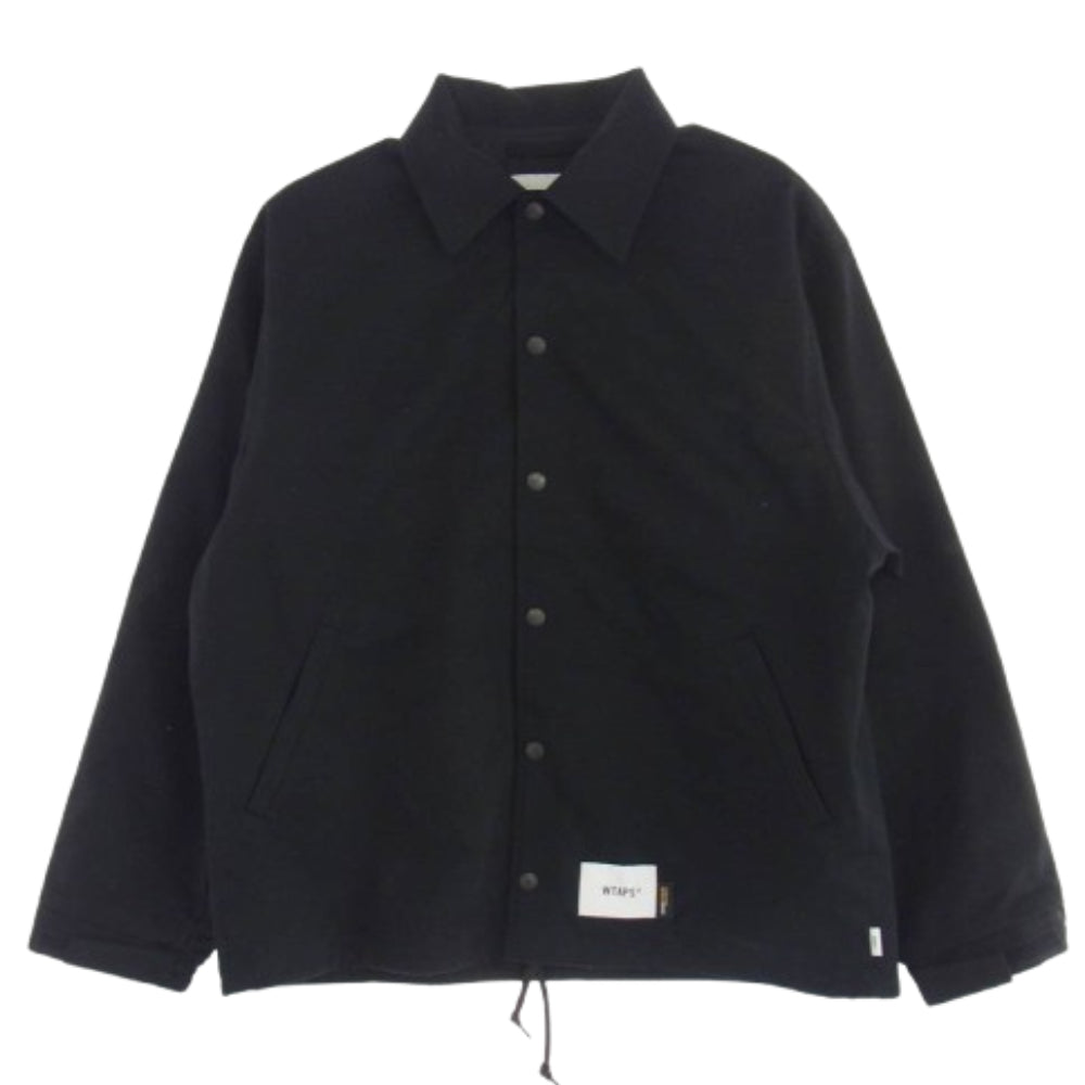 WTAPS ダブルタップス 25SS 251TQDT-JKM01 CHIEF JACKET NYCO TWILL CORDURA チーフ ジャケット ニコ ツイル コーデュラ ブラック系 2【中古】