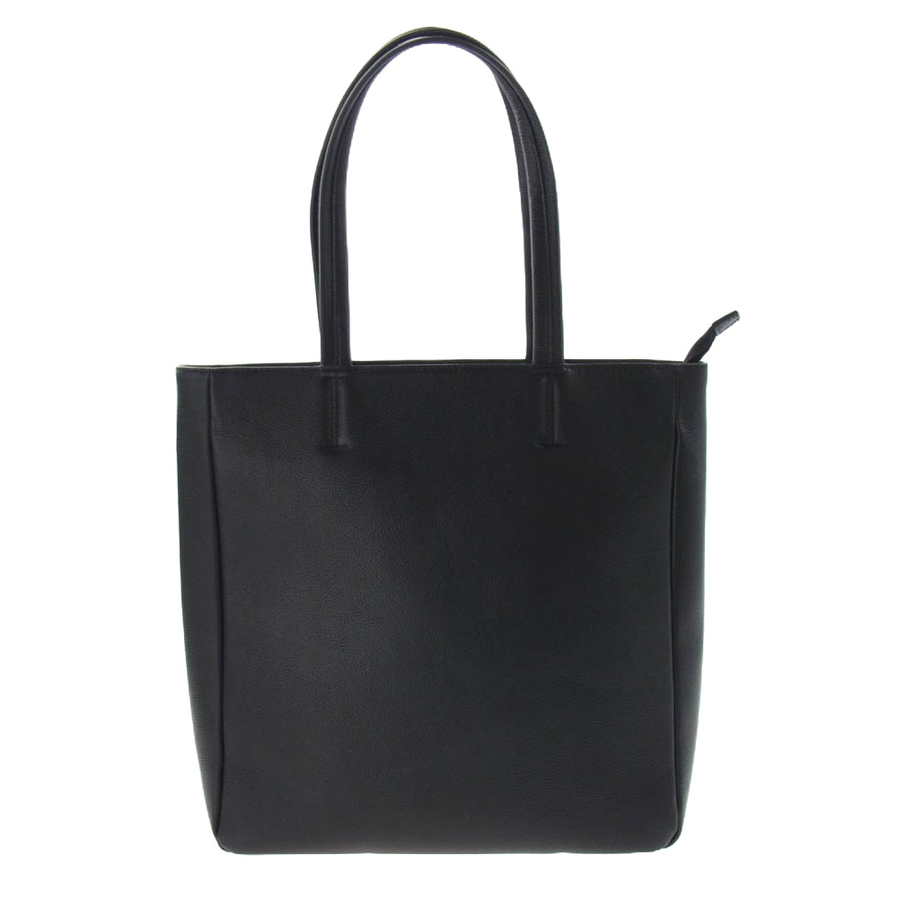 SHIPS シップス ヴァーティカル トート バッグ ブラック系【中古】