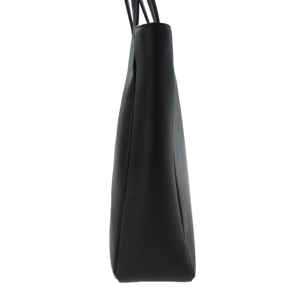 SHIPS シップス ヴァーティカル トート バッグ ブラック系【中古】