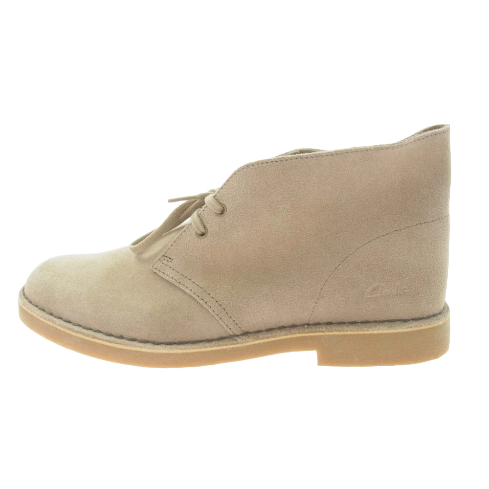 Clarks クラークス 11826 Desert Boot スウェード デザート ブーツ ベージュ系 UK10G【美品】【中古】