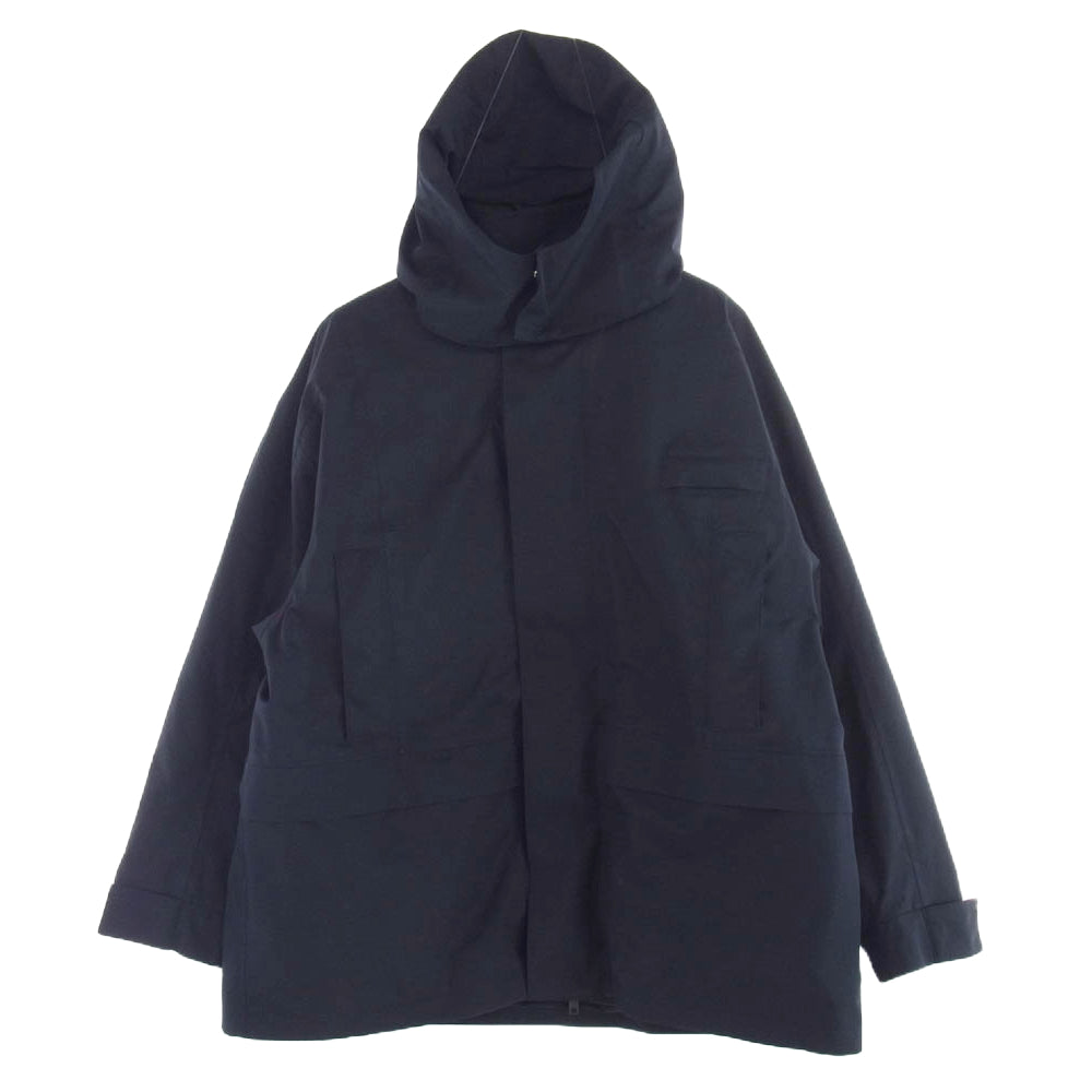 WAIPER ワイパー WP1074 フランス軍 MARINE ROYALE WATERPROOF PERTEX UNLIMITED フード付き ジャケット ネイビー系【中古】