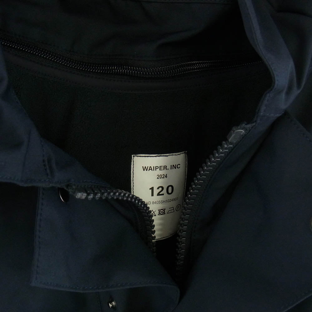 WAIPER ワイパー WP1074 フランス軍 MARINE ROYALE WATERPROOF PERTEX UNLIMITED フード付き ジャケット ネイビー系【中古】