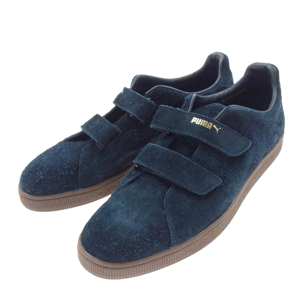 PUMA プーマ 401531 MADE IN JAPAN SUEDE V MIJ BILLYS 10TH スウェード ビリーズ ローカット スニーカー ネイビー系 30cm【美品】【中古】
