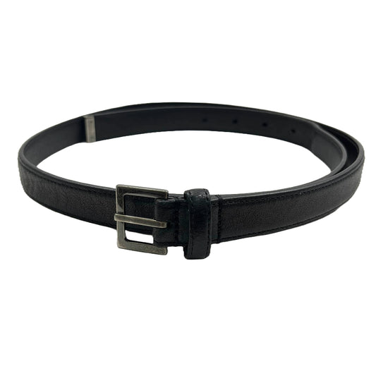 SAINT LAURENT サンローラン VCT479387 レザー ベルト ブラック系【中古】