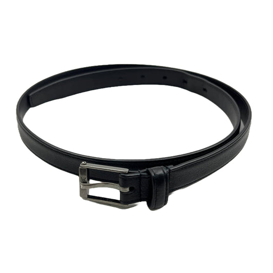 SAINT LAURENT サンローラン GRZ4793988 ロゴ バックル レザー ベルト ブラック系【中古】