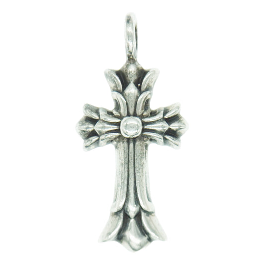 CHROME HEARTS クロムハーツ（原本無） DBL CH CRS ダブル CHクロス チャーム シルバー ペンダントトップ シルバー系【中古】