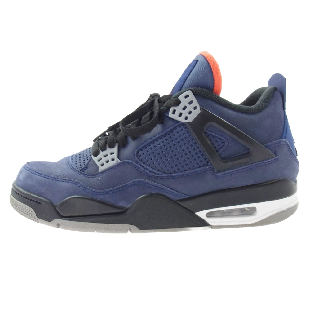 NIKE ナイキ CQ9597-401 Air Jordan 4 Retro WNTR Loyal Blue White Black エアジョーダン4 レトロ ロイヤルブルー ホワイト ブラック ローカット スニーカー ネイビー系 28cm【中古】
