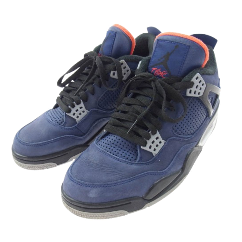 NIKE ナイキ CQ9597-401 Air Jordan 4 Retro WNTR Loyal Blue White Black エアジョーダン4 レトロ ロイヤルブルー ホワイト ブラック ローカット スニーカー ネイビー系 28cm【中古】