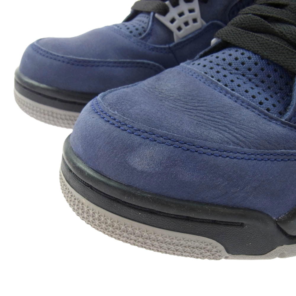NIKE ナイキ CQ9597-401 Air Jordan 4 Retro WNTR Loyal Blue White Black エアジョーダン4 レトロ ロイヤルブルー ホワイト ブラック ローカット スニーカー ネイビー系 28cm【中古】