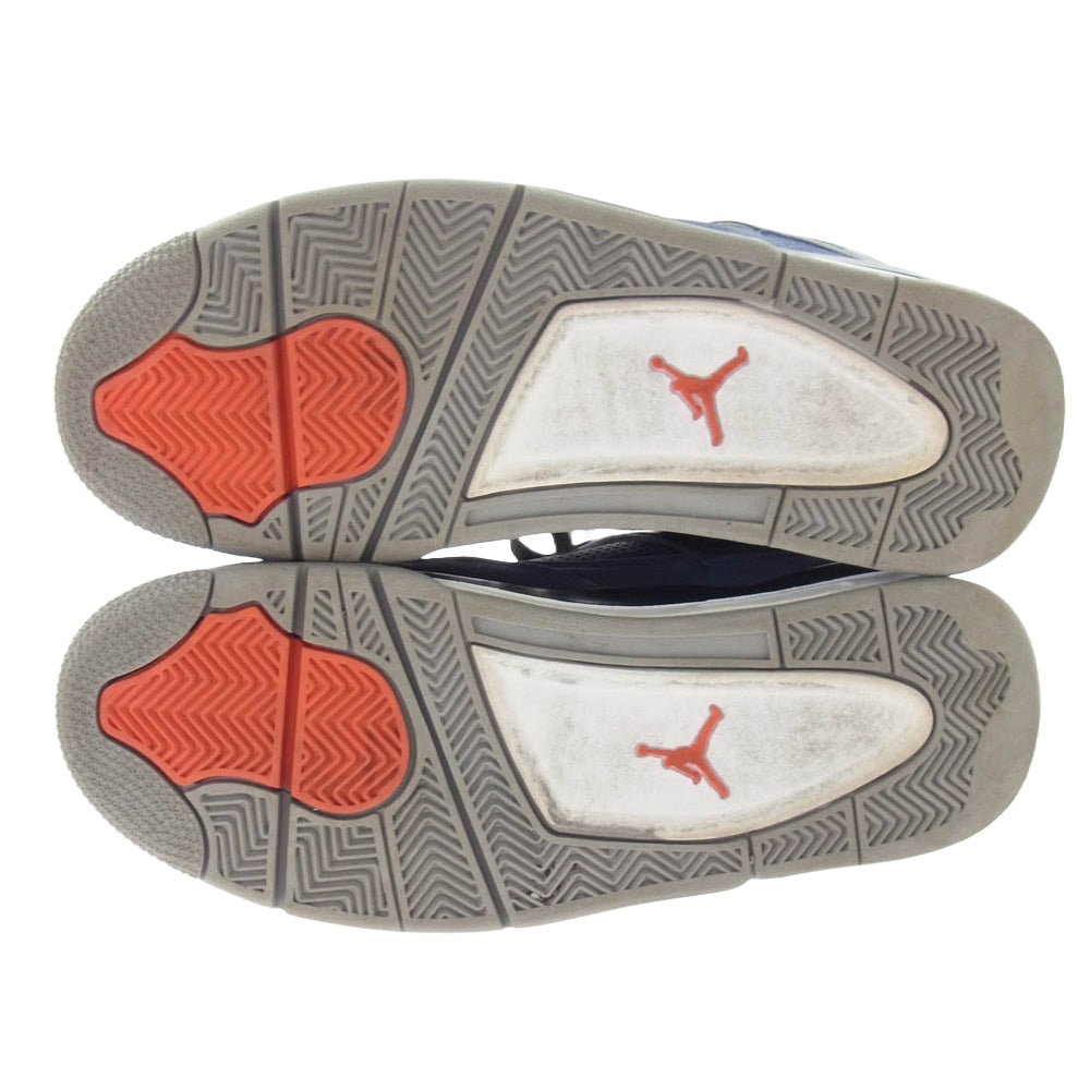 NIKE ナイキ CQ9597-401 Air Jordan 4 Retro WNTR Loyal Blue White Black エアジョーダン4 レトロ ロイヤルブルー ホワイト ブラック ローカット スニーカー ネイビー系 28cm【中古】