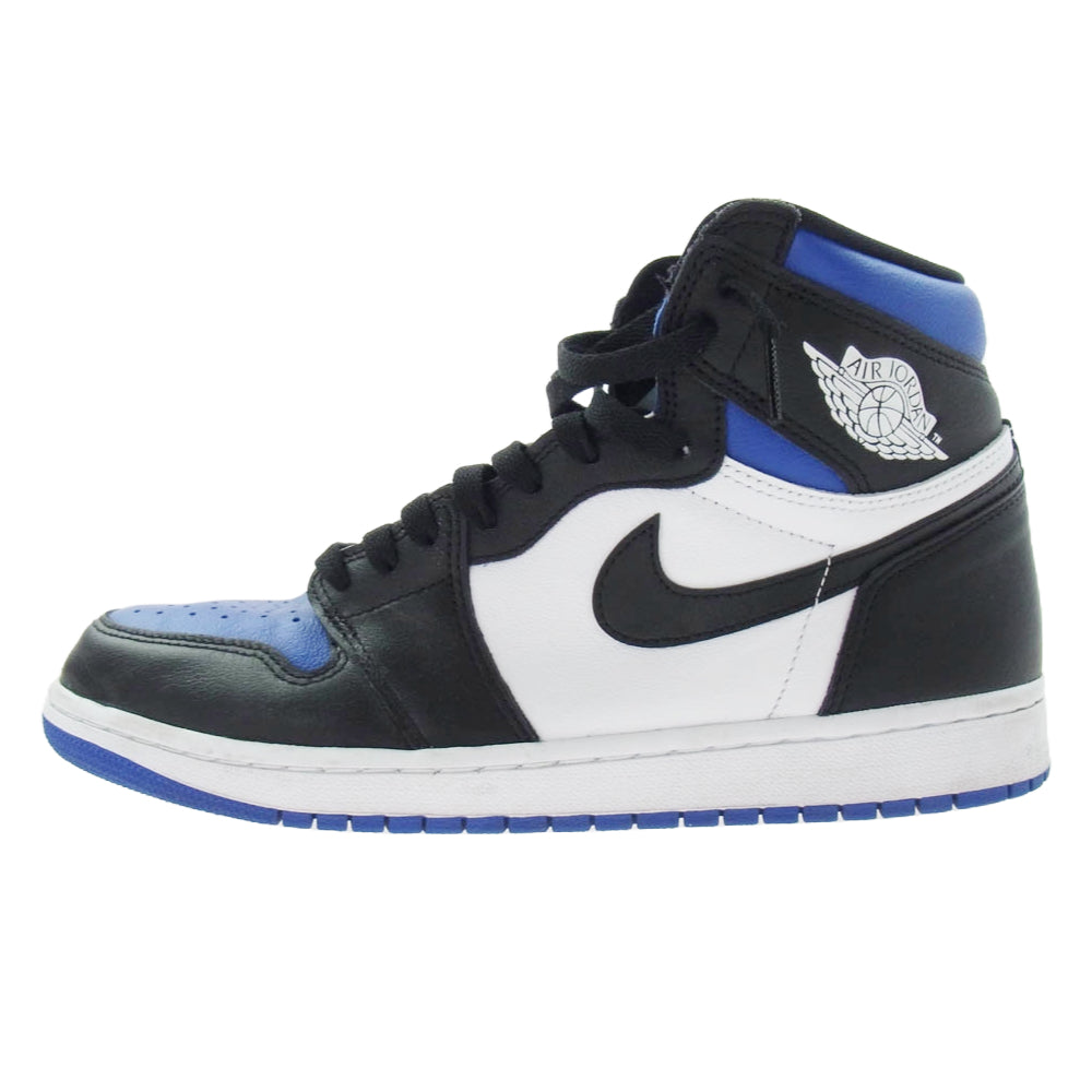 NIKE ナイキ 555088-041 Air Jordan 1 Retro High OG Royal Toe 2020 エアジョーダン レトロ ハイ ロイヤル トゥ ハイカット スニーカー ブルー系 27.5cm【中古】