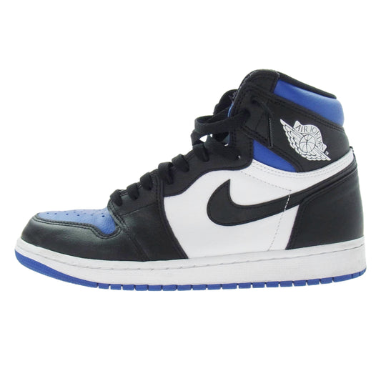 NIKE ナイキ 555088-041 Air Jordan 1 Retro High OG Royal Toe 2020 エアジョーダン レトロ ハイ ロイヤル トゥ ハイカット スニーカー ブルー系 27.5cm【中古】