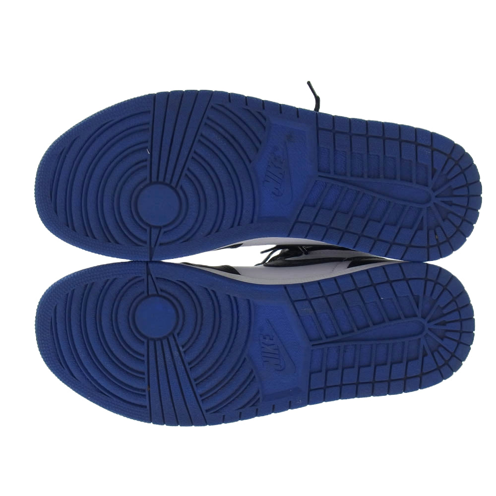 NIKE ナイキ 555088-041 Air Jordan 1 Retro High OG Royal Toe 2020 エアジョーダン レトロ ハイ ロイヤル トゥ ハイカット スニーカー ブルー系 27.5cm【中古】