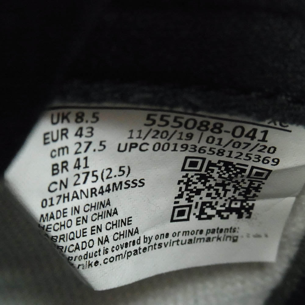 NIKE ナイキ 555088-041 Air Jordan 1 Retro High OG Royal Toe 2020 エアジョーダン レトロ ハイ ロイヤル トゥ ハイカット スニーカー ブルー系 27.5cm【中古】