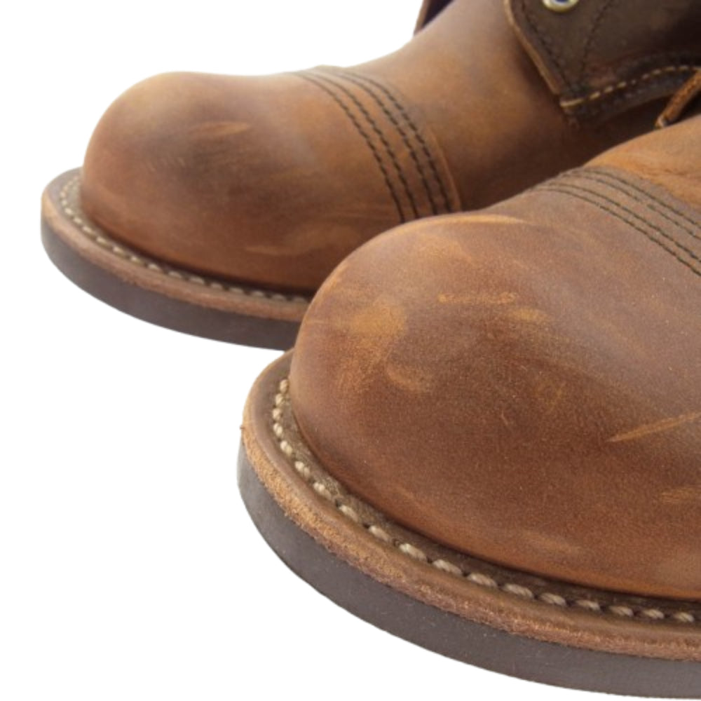 RED WING レッドウィング 8085 Iron Ranger アイアン レンジャー ブラウン系 8.5D【中古】