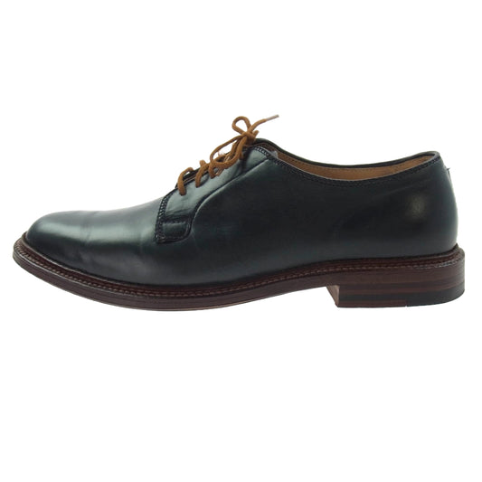 ALDEN オールデン N6432 SHIPS別注 40周年記念 クロムエクセル レザーシューズ プレーントゥ グリーン系 7A【中古】