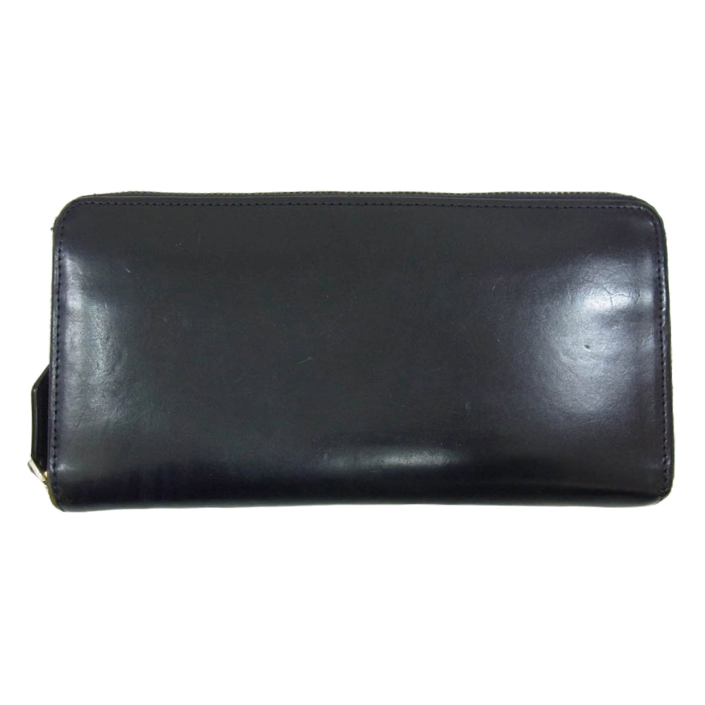 COCOMEISTER ココマイスター London Bridle Gladiateur ロンドンブライドル グラディアトゥールブライドルレザー マットーネ 牛革 長財布 ジッピー ウオレット ネイビー系【中古】