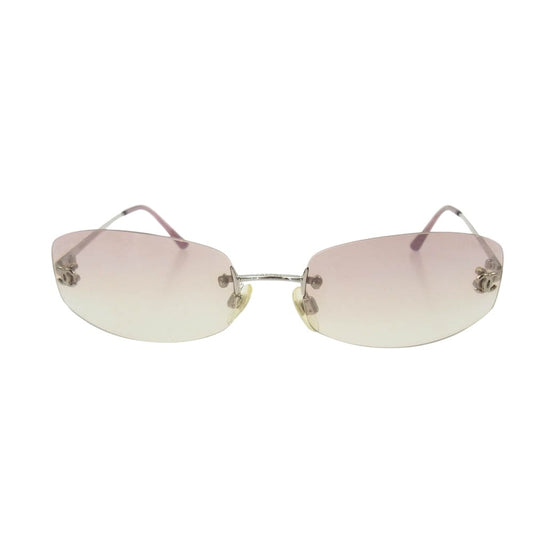 CHANEL シャネル 4002 C124/58 イタリア製 ココマーク グラデーション レンズ サングラス アイウェア ピンク系 57□19 130【中古】