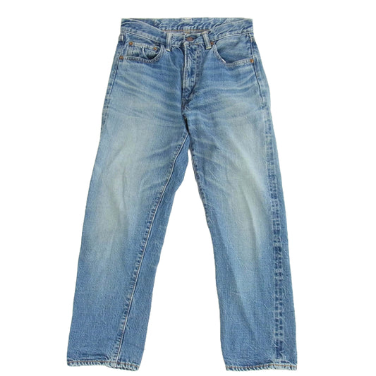 WAREHOUSE ウエアハウス Lot 1105 BEAMS PLUS 別注 2ND-HAND セコハン デニム パンツ ジーンズ インディゴブルー系 W29【中古】