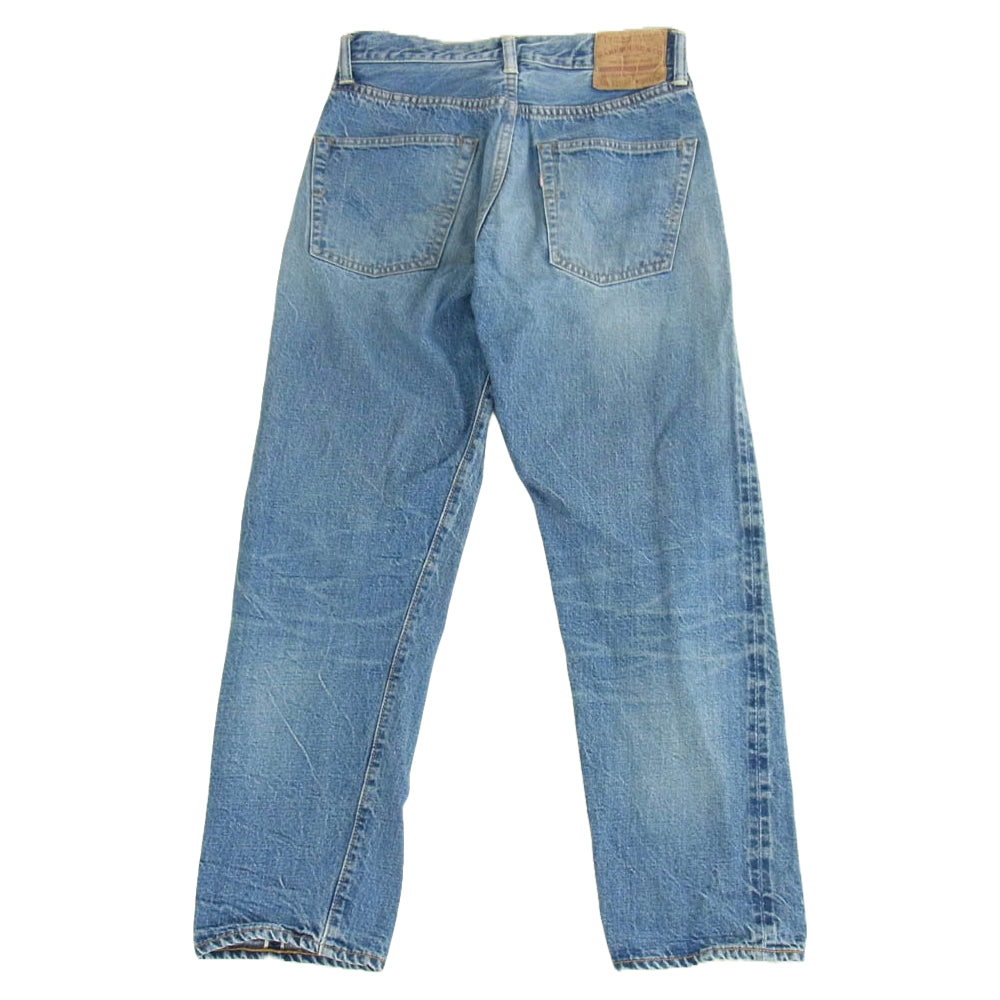 WAREHOUSE ウエアハウス Lot 1105 BEAMS PLUS 別注 2ND-HAND セコハン デニム パンツ ジーンズ インディゴブルー系 W29【中古】