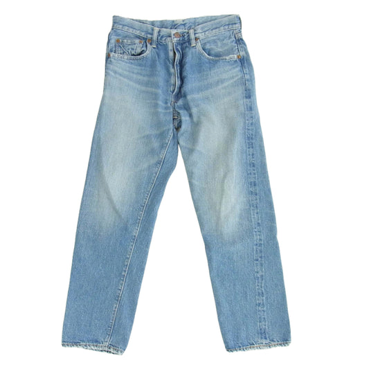 WAREHOUSE ウエアハウス Lot 1105 BEAMS PLUS 別注 2ND-HAND セコハン デニム パンツ ジーンズ インディゴブルー系 W29【中古】