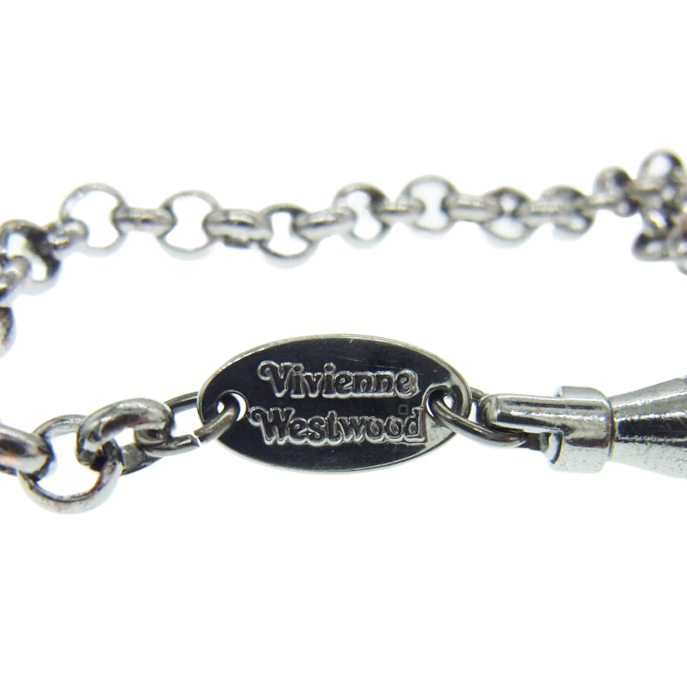 Vivienne Westwood ヴィヴィアンウエストウッド オーブ チェーン ブレスレット シルバー系【中古】