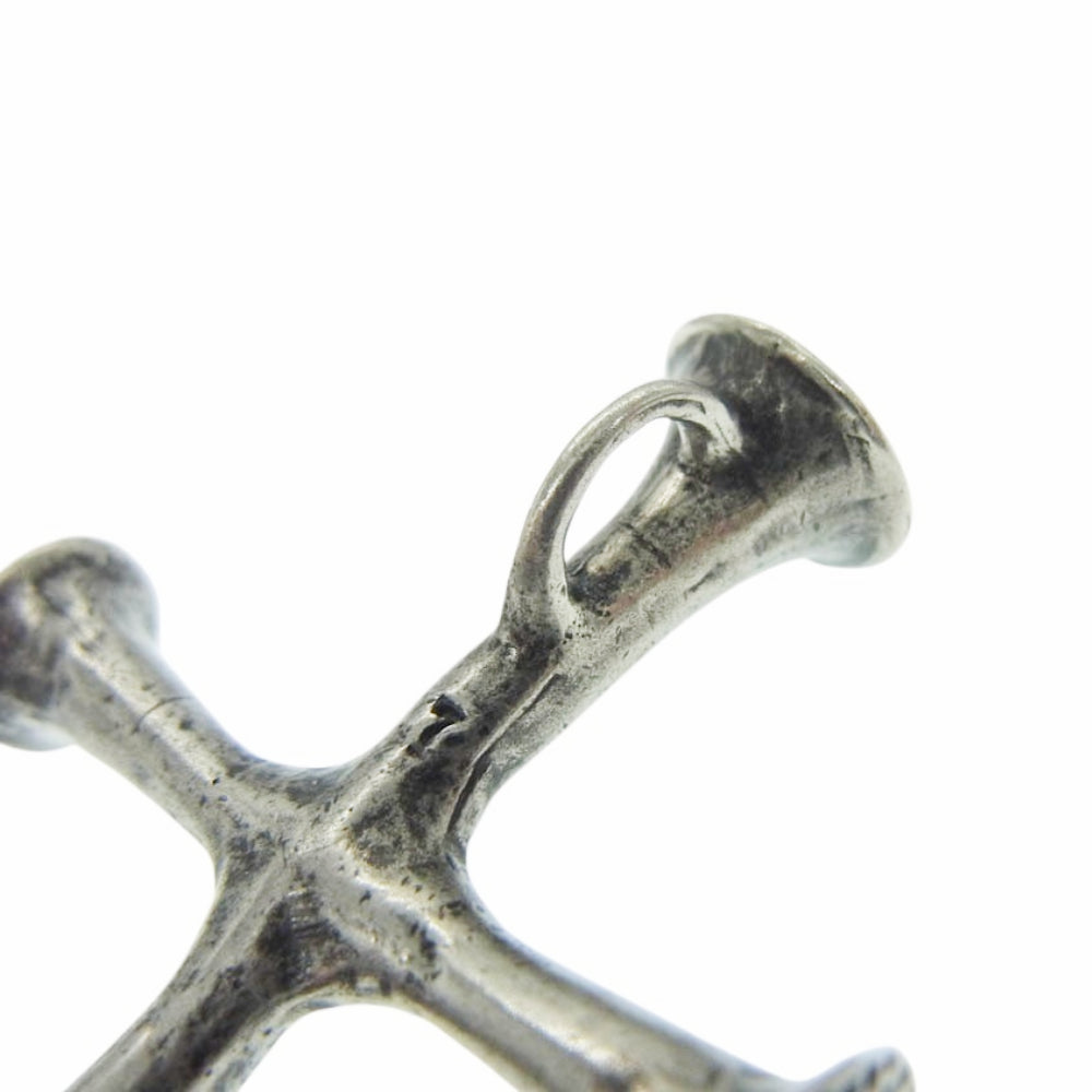 JULIUS ユリウス 08SS ネイルクロス ペンダントトップ【中古】