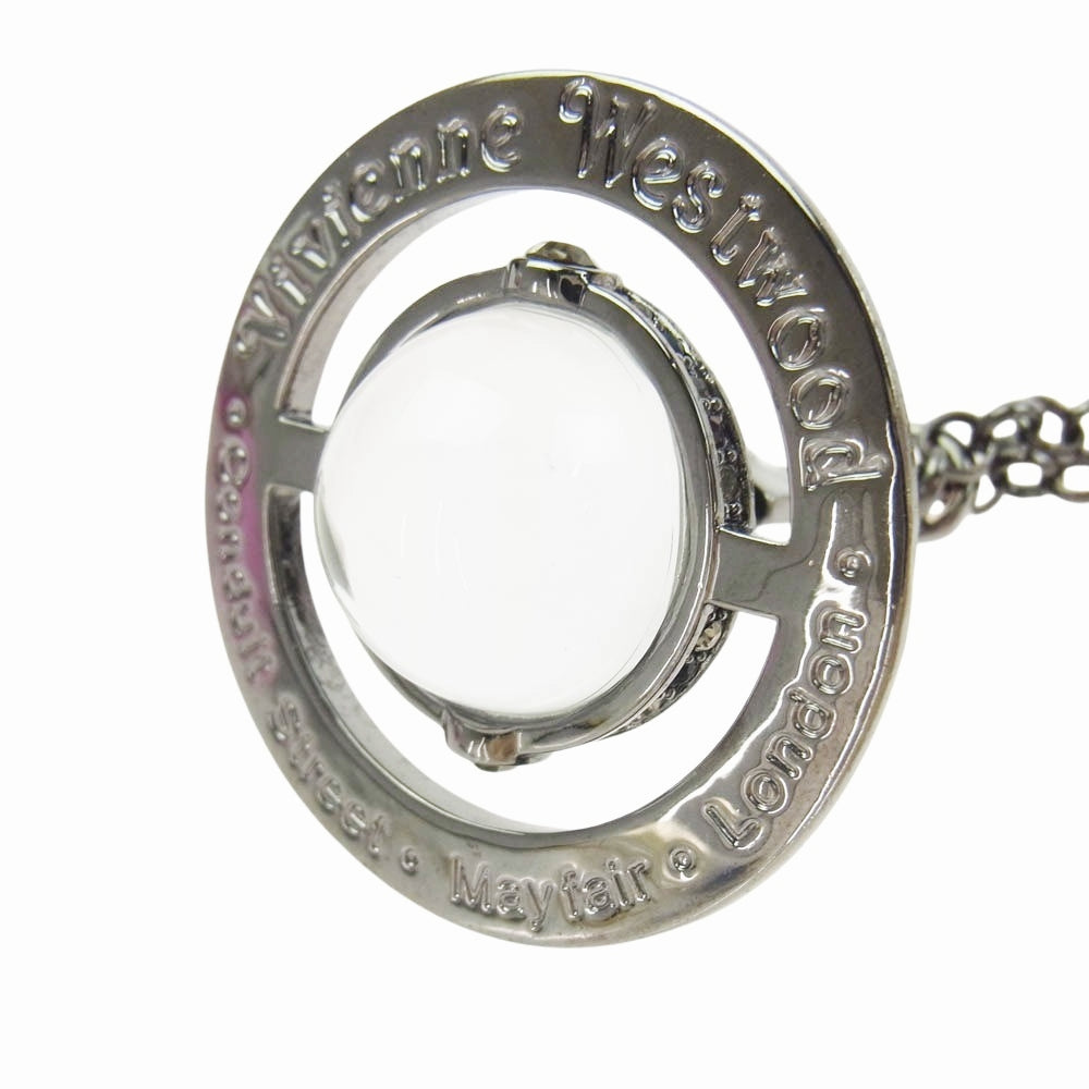 Vivienne Westwood ヴィヴィアンウエストウッド SMALL ORB スモール オーブ ネックレス シルバー系【中古】