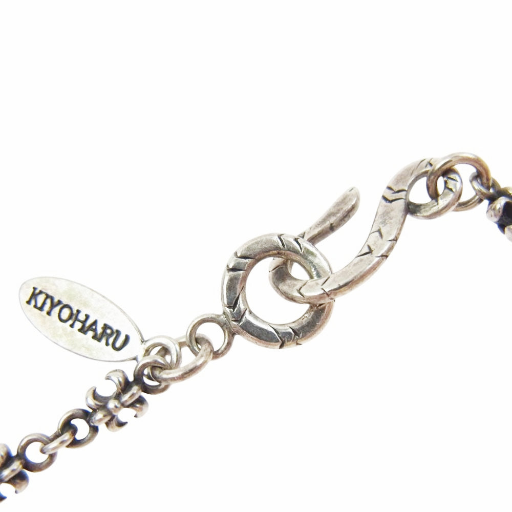 Justin Davis ジャスティンデイビス KIYOHARU 清春 COLLECTION フレア チェーン 40cm ネックレス シルバー系【中古】