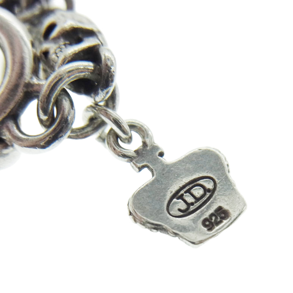 Justin Davis ジャスティンデイビス SNJ212 Rose Divine Chain 50cm ローズディバイン スカル ローズ チェーン 50cm ネックレス【中古】