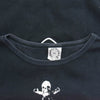 CHROME HEARTS クロムハーツ（原本無） FOTI S/S Tee フォティ スカル クロス プリント Tシャツ 半袖カットソー ブラック系【中古】