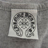 CHROME HEARTS クロムハーツ（原本無） オールド スクリプトロゴ プリント ノースリーブカットソー タンクトップ グレー系 S【中古】
