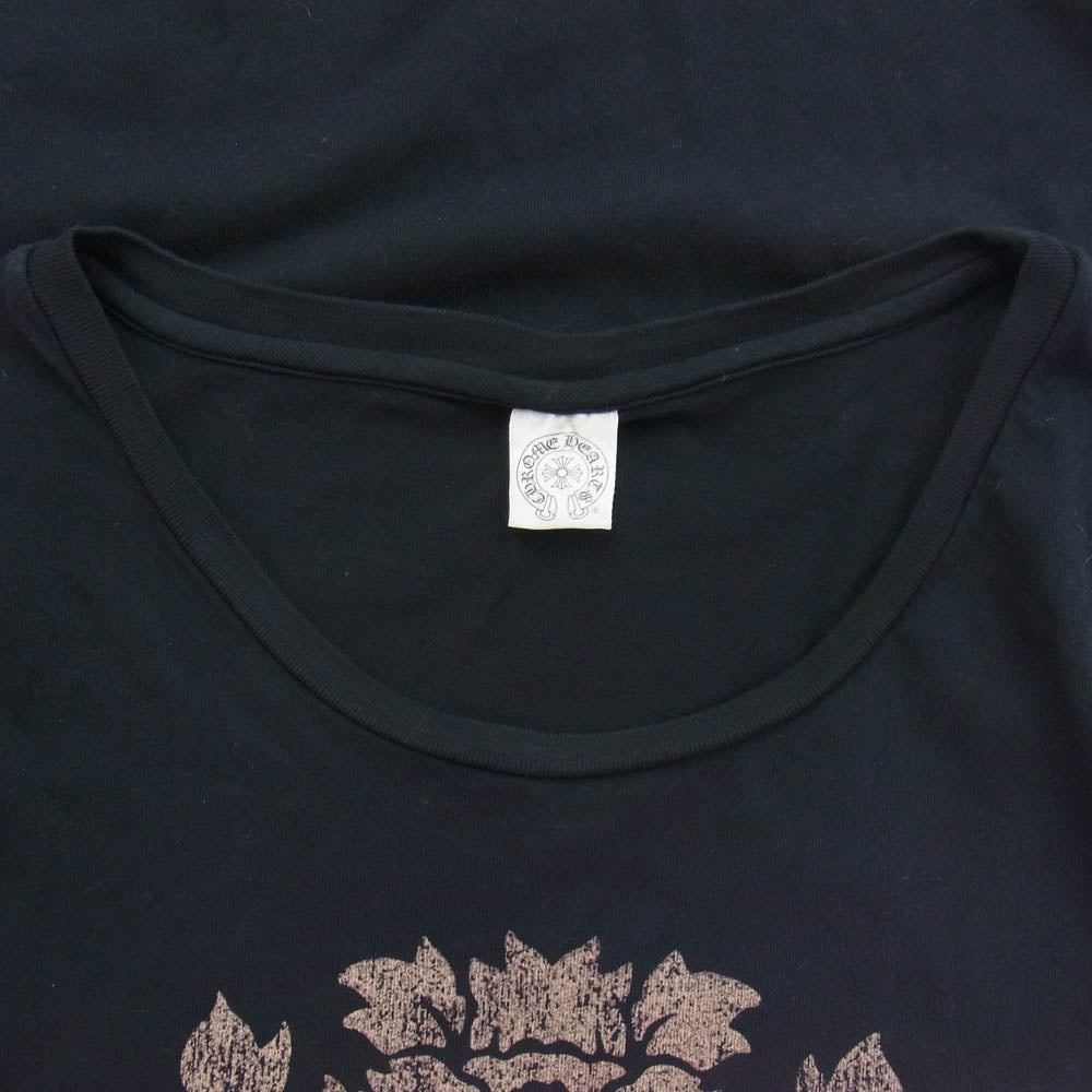 CHROME HEARTS クロムハーツ（原本無） DAGGER TEE ダガー プリント Tシャツ 半袖カットソー ブラック系 M【中古】
