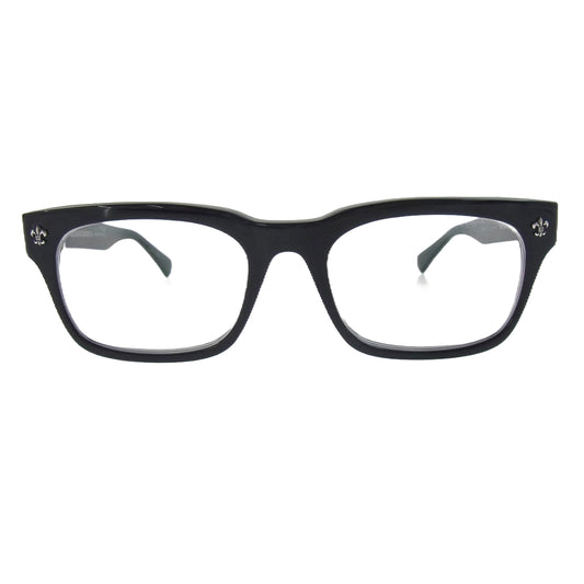 CHROME HEARTS クロムハーツ（原本無） 52□19-145 GITTIN ANY?-A BSフレア テンプルスクエア サングラス 眼鏡 アイウェア フレーム：ブラック系 52□19-145【中古】