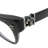 CHROME HEARTS クロムハーツ（原本無） 52□19-145 GITTIN ANY?-A BSフレア テンプルスクエア サングラス 眼鏡 アイウェア フレーム：ブラック系 52□19-145【中古】