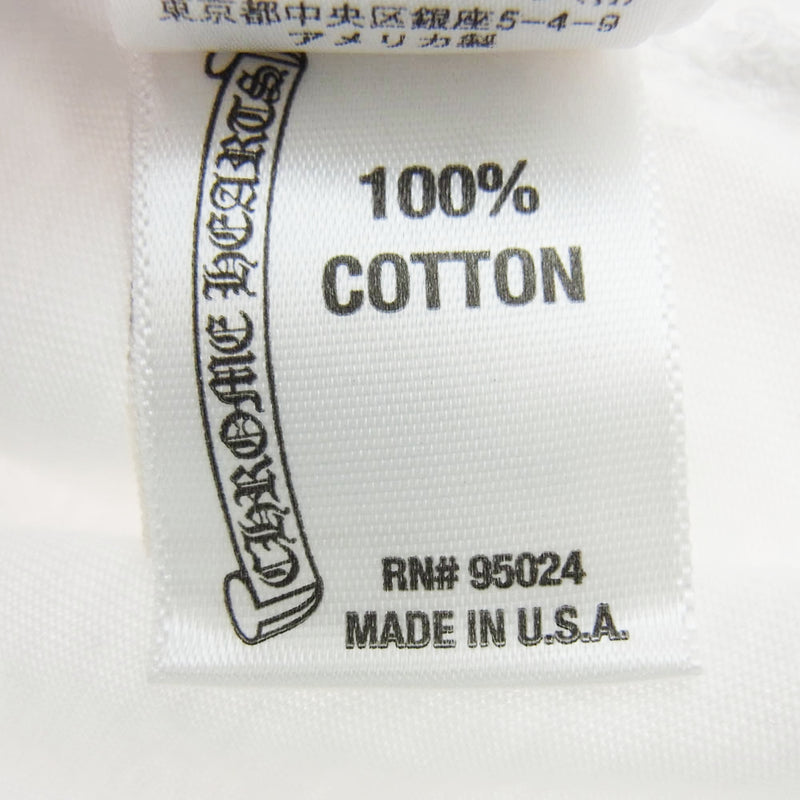 CHROME HEARTS クロムハーツ（原本無） クロスボールボタン ロジウム  