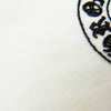 CHROME HEARTS クロムハーツ（原本無） クロスボールボタン ロジウム加工 ホースシュープリント スクロールラベル 半袖 ポロシャツ ホワイト系 L【中古】