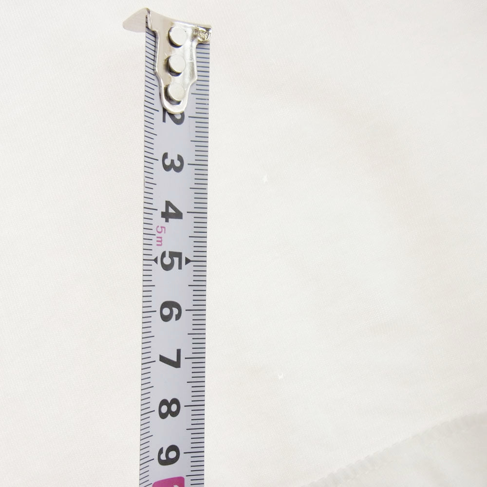 CHROME HEARTS クロムハーツ（原本無） クロスボールボタン ロジウム加工 ホースシュープリント スクロールラベル 半袖 ポロシャツ ホワイト系 L【中古】