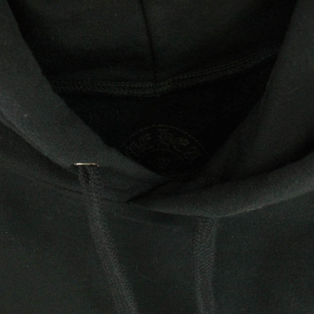 CHROME HEARTS クロムハーツ（原本無） MLTCOL CEM CRS HD PLVR マルチカラー セメタリークロスプリント プルオーバー パーカー フーディー ブラック系 L【中古】