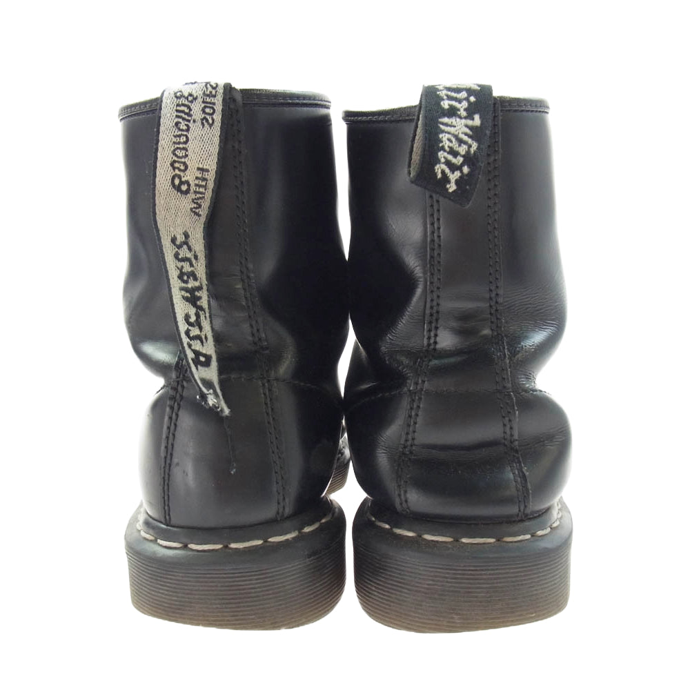 Dr.Martens ドクターマーチン 8ホール レザー レースアップ ブーツ ブラック系 42【中古】