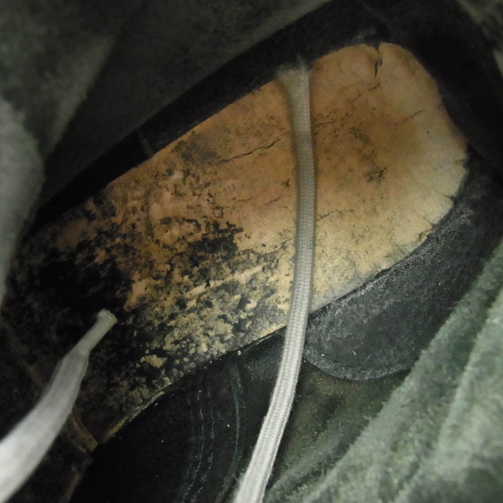 Dr.Martens ドクターマーチン 8ホール レザー レースアップ ブーツ ブラック系 42【中古】