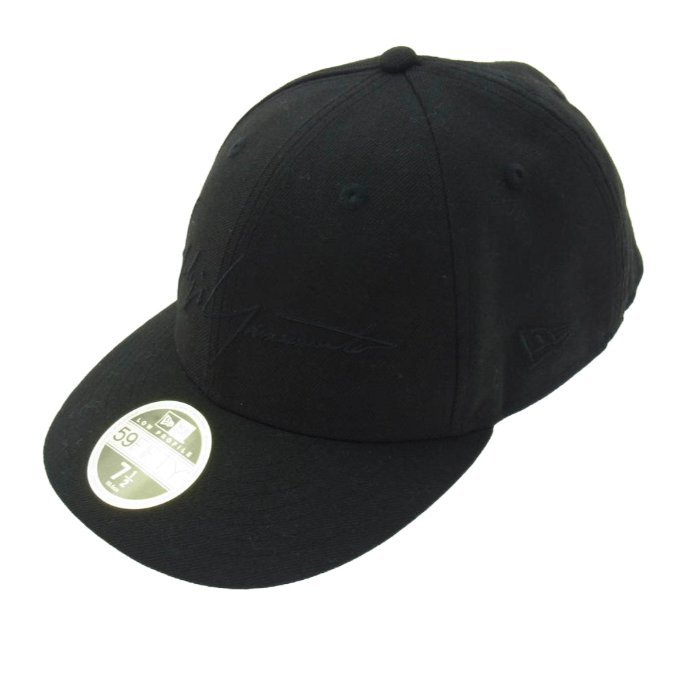 Yohji Yamamoto POUR HOMME ヨウジヤマモトプールオム HZ-H92-976 × New Era ニューエラ 6パネル キャップ ブラック系【中古】