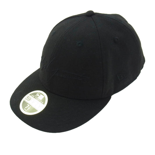 Yohji Yamamoto POUR HOMME ヨウジヤマモトプールオム HZ-H92-976 × New Era ニューエラ 6パネル キャップ ブラック系【中古】