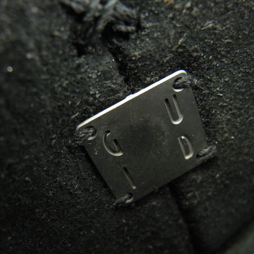 GUIDI グイディ EN01 GROPPONE FULL GRAIN Leather Coin Case グロッポーネ カーフレザー コインケース 小銭入れ ミニ財布 ブラック系【中古】