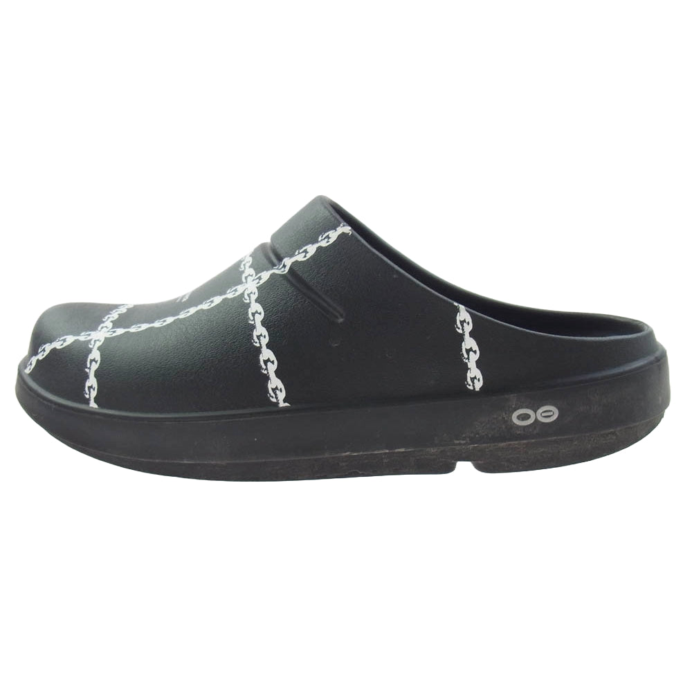 UNDERCOVER アンダーカバー 24SS × OOFOS ウーフォス サンダル ブラック系 42【中古】