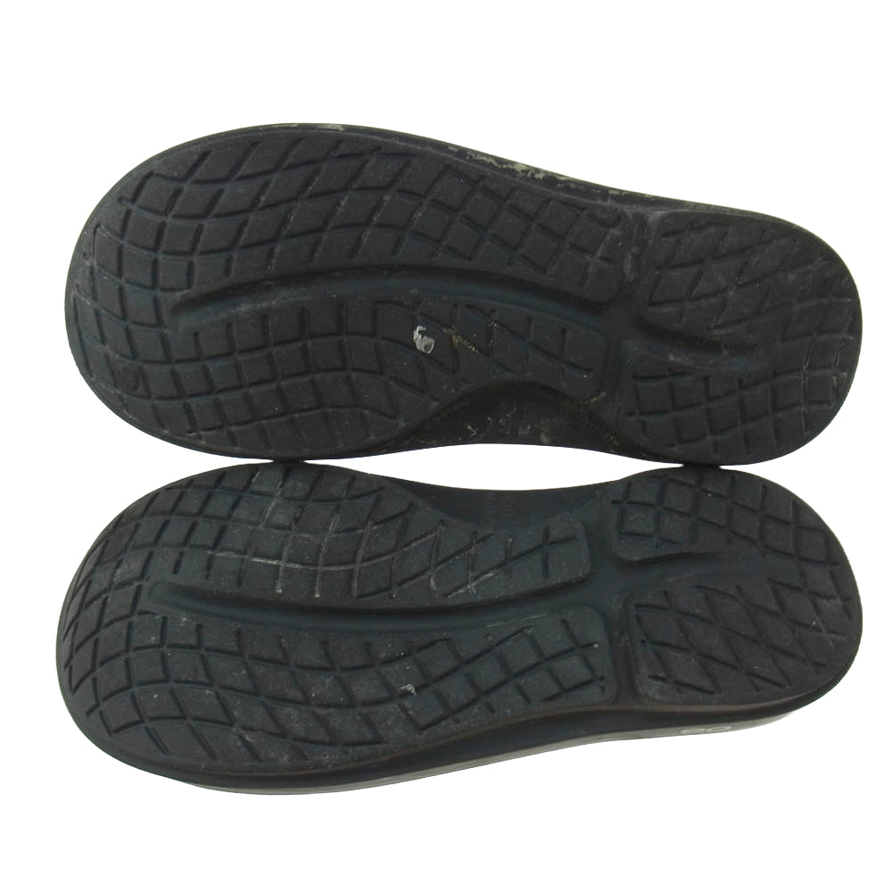 UNDERCOVER アンダーカバー 24SS × OOFOS ウーフォス サンダル ブラック系 42【中古】