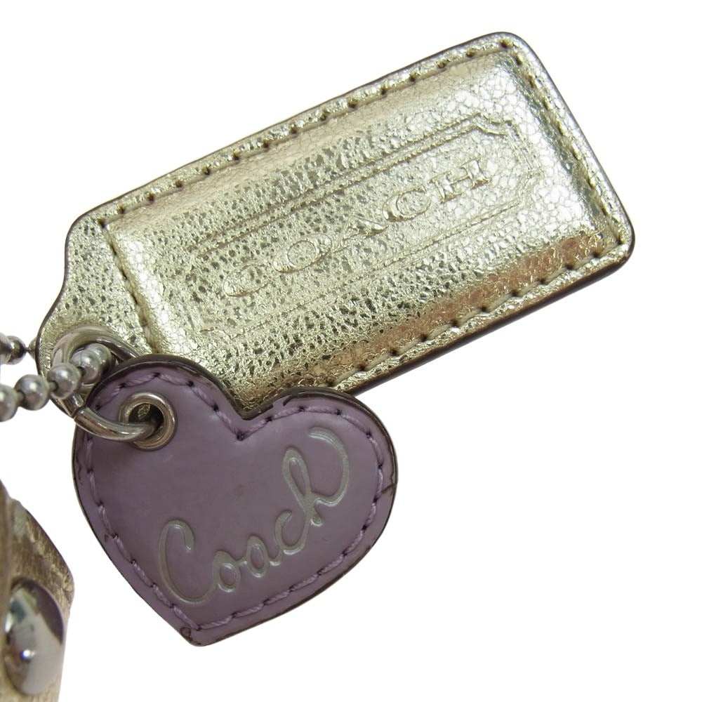 COACH コーチ F17210 2WAY スプリングプレイド タータン ハンドバッグ ショルダーバッグ マルチカラー系【中古】