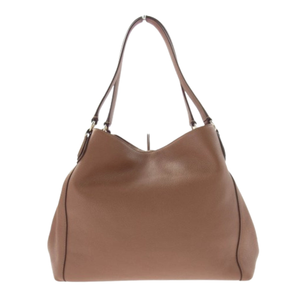 COACH コーチ 36464 イーディー ショルダー トートバッグ ブラウン系【中古】