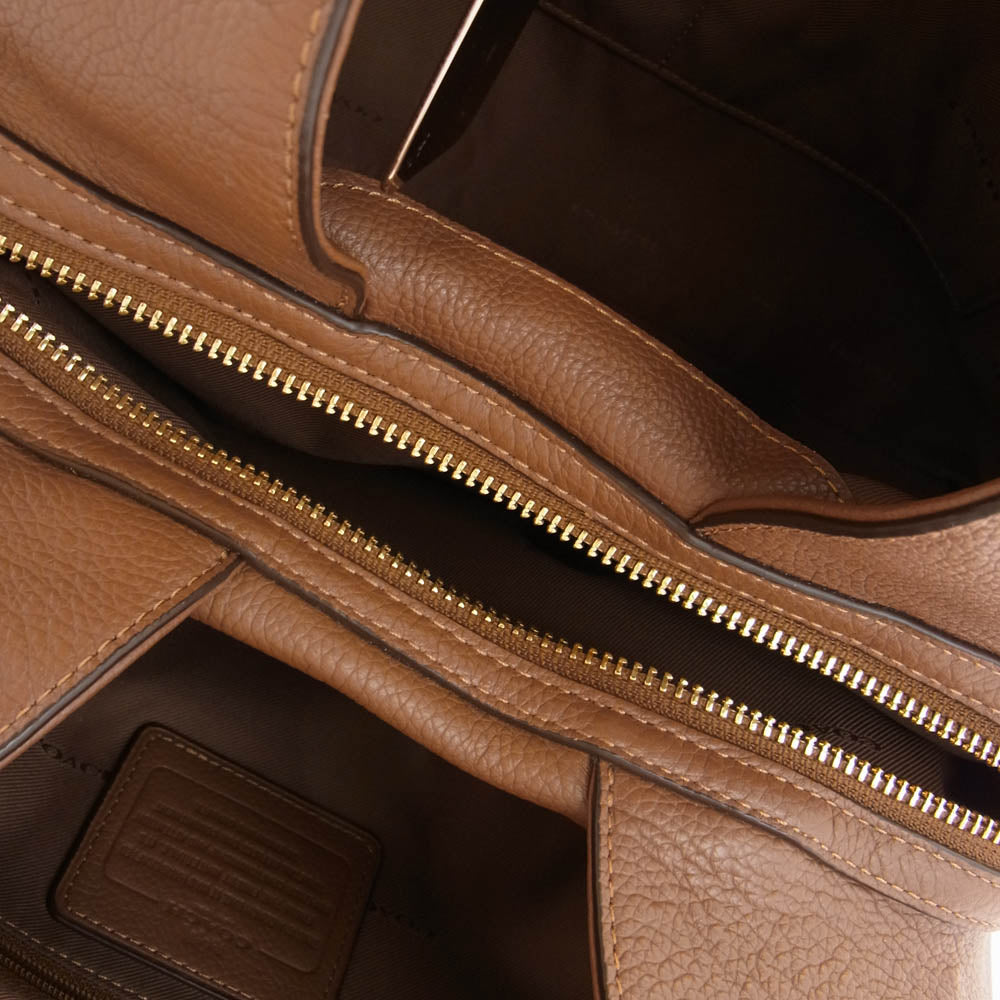 COACH コーチ 36464 イーディー ショルダー トートバッグ ブラウン系【中古】