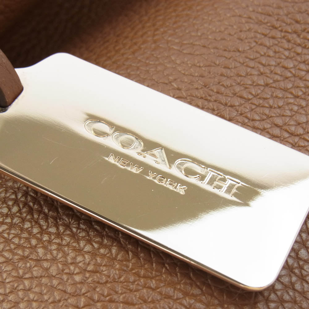 COACH コーチ 36464 イーディー ショルダー トートバッグ ブラウン系【中古】